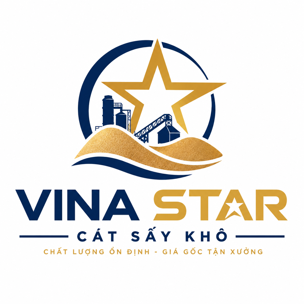 Cát Sấy Khô Giá Rẻ VINA STAR